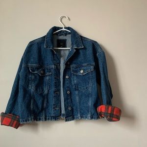 CROPPED JEAN JACKET